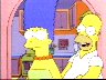 Homer looking at Marge