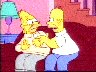 Homer mad at his father