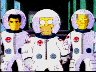 Homer before boarding the space shuttle