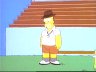 Homer the football coach